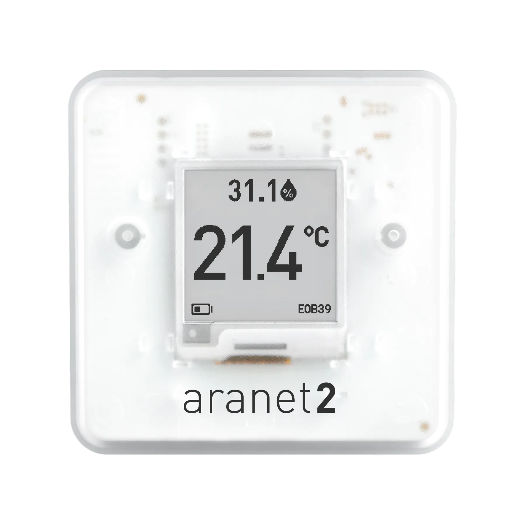 Aranet2 Home - Moniteur Intelligent De Température Et D'humidité Avec Application - Autonomie 5 Ans, Alertes - Pour Maison, Bureau, Cave